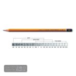 Bút chì Tiệp Vàng KOH 1500 - Image 9