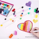 Set màu dạng thỏi vẽ vải Mont Marte Fabric Paint Sticks - 9 màu [Hàng Chính Hãng] - Image 3