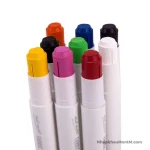 Set màu dạng thỏi vẽ vải Mont Marte Fabric Paint Sticks - 9 màu [Hàng Chính Hãng] - Image 2