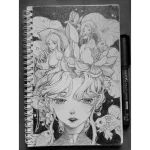 Sổ IMA SKETCHBOOK  Vẽ Chì Phác Thảo 160gsm Nabii (phiên bản 2020) - Image 3