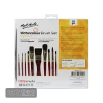 SET CỌ KÈM TÚI VẢI - VÍ MONT MARTE ĐỂ VẼ MÀU NƯỚC, SƠN DẦU, ACRYLIC ( 11 CÂY ) NEW - Image 6