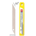 Dao rọc giấy dọc giấy inox DELI 2034 E2034 2054 2031 2061 dao hãng HAND SK5 lưỡi dao bạc, dao đen 30 độ cắt chi tiết - Image 5