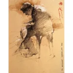 Sổ Vẽ Chì Phác Thảo Dán Gáy Giấy Xi Măng Nâu  50 Trang 80gsm  [POTENTATE BOOK] - Image 2