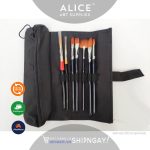 Túi vải cuôn đựng cọ vẽ