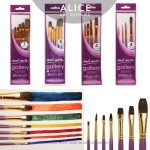 Bộ cọ tím vẽ màu nước Gallery Brush Sets Watercolour