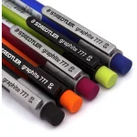 Bút Chì Kim Bấm thân cao su ngòi 0.5/0.7mm đầu tẩy - Image 2