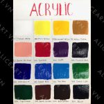 Màu acrylic Đài Loan 25/100ml - Image 2