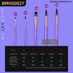 Bộ cọ tím vẽ màu nước Gallery Brush Sets Watercolour - Image 8