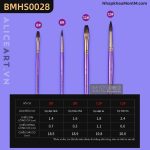 Bộ cọ tím vẽ màu nước Gallery Brush Sets Watercolour - Image 9