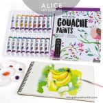 Màu Gouache các bộ nhỏ