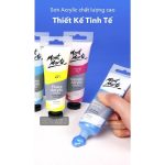 Tuýp màu nhũ Acrylic lấp lánh - Image 9