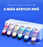 Tuýp màu nhũ Acrylic lấp lánh - Image 3