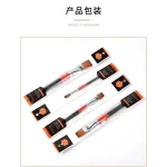 Cọ vẽ đầu dẹt vuông Flat Keep Smiling vẽ màu nước, acrylic, sơn dầu Hot - Image 3