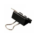 Kẹp giấy kim loại màu đen Deli nhiều size dùng văn phòng lẻ 1 cái Rẻ - Image 3