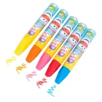 Màu sáp dầu Deli Super Wings kèm bút cắm màu tươi sáng, tô mịn, an toàn cho bé B - Image 4