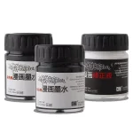 Mực vẽ Cupid màu đen 30ml kháng nước, chống nước - Dành cho vẽ truyện tranh, ký họa