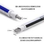 Ruột tẩy thay bút tẩy bấm Tombow Mono Zero (túi 2 cái) đầu tròn hoặc đầu vuông - Image 6
