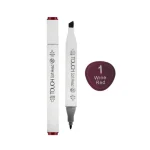 120 Màu dạ MARKER SUPERIOR TOUCH SOFT HEAD LẺ MS-888 tone đỏ cam tím vẽ truyện tranh, manga, kiến trúc, ký họa - Image 8