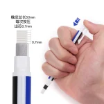 Ruột tẩy thay bút tẩy bấm Tombow Mono Zero (túi 2 cái) đầu tròn hoặc đầu vuông - Image 3