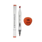 120 Màu dạ MARKER SUPERIOR TOUCH SOFT HEAD LẺ MS-888 tone đỏ cam tím vẽ truyện tranh, manga, kiến trúc, ký họa - Image 5