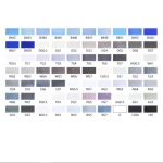 Màu dạ MARKER SUPERIOR TOUCH SOFT HEAD MS-888 tone xám lẻ vẽ truyện tranh, manga, kiến trúc, ký họa - Image 2