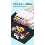 Bộ màu Acrylic Marker ZIBEEF ngòi Brush từ 18 đến 84 màu mã Z-8610 vẽ trên đa chất liệu vải, gỗ, da, giấy - Image 8