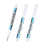 Bút sơn marker trắng AMAK ngòi nhỏ 1mm 2mm đánh dấu trên kim loại, không xóa được, đa chất liệu, che phủ tốt - Image 5