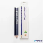 Bút chì gỗ đen Pensile Marvy 7002 độ đậm HB 2B dùng để vẽ ký họa phác thảo văn phòng ghi chép thân bút lục giác - Image 2