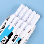 Bút sơn marker trắng AMAK ngòi nhỏ 1mm 2mm đánh dấu trên kim loại, không xóa được, đa chất liệu, che phủ tốt - Image 4