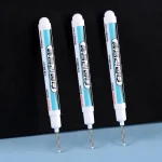 Bút sơn marker trắng AMAK ngòi nhỏ 1mm 2mm đánh dấu trên kim loại, không xóa được, đa chất liệu, che phủ tốt - Image 6
