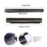 Ống nhựa đựng giấy CREATE YOUR DREAM kéo dài đựng được giấy khổ A0 đến A4, lưu trữ chống nước, có dây đeo chéo - Image 2