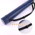 Ống nhựa đựng giấy CREATE YOUR DREAM kéo dài đựng được giấy khổ A0 đến A4, lưu trữ chống nước, có dây đeo chéo - Image 4