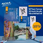 Tập sổ toan acrylic, sơn dầu - Image 2