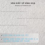 Giấy thi vẽ hình hoạ 100gsm - Image 4