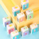 Tẩy Gôm Mềm mạnh cho giấy mỏng, tẩy đen 4B Hàn Quốc Jumbo & Tẩy vàng Gingko, Tẩy Ganh, Deli, Tombow Mono - Image 3