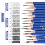 Bút chì Picasso Phoenix No.7800S HB đến 8B Drawing Pencil chất lượng cao