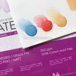 Sổ vẽ dán gáy A3 A4 ARTO by Campap xuất xứ Malaysia giấy vẽ cao cấp cotton - Image 3