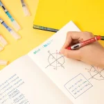 Set 8 Bút Bi Nước,bút chữ A mực Gel trơn tru lâu hết mực, nhanh khô 0.5mm Deli chất lượng cao S855 nhiều màu sắc - Image 5