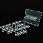 Hộp 28 ô chiết màu wat, gouache, poster, acrylic dung tích khoảng 10ml trong suốt nhựa có thể tháo rời