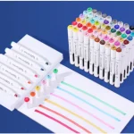 Marker Superior Touch Soft Head màu dạ 2 đầu mềm 12 24 36 40 48 60 80 có kèm hộp đựng vẽ phong ảnh, thời trang, ký họa - Image 4