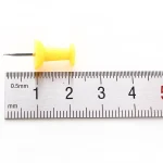 Hộp 80 cái đinh ghim giấy Deli nhiều màu ghim giấy note ghi chú tiện lợi - Image 3