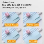 Bàn cắt giấy HUANMEI 4 kiểu Dụng Cụ Cắt Giấy Thủ Công 4 Trong 1 Cắt Giấy Bìa Craft Làm DIY Đa Năng Tiện Dụng - Image 2