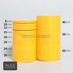 Băng Keo Chặn Màu, Chặn Sơn Chịu Nhiệt Và Cố Định Tranh Chất lượng Màu Vàng Dài 12 Mét - Image 6