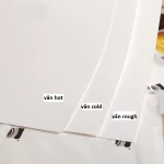 Giấy vẽ Baohong A2 A3 A4 dày 300gsm 100% cotton hạng họa sĩ vân cold, vân hot khổ lỡ và đủ vẽ màu nước, acrylic, đa năng - Image 2