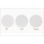 Giấy vẽ Baohong A2 A3 A4 dày 300gsm 100% cotton hạng họa sĩ vân cold, vân hot khổ lỡ và đủ vẽ màu nước, acrylic, đa năng - Image 3