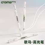 Bút Gel Trắng Croma Bling - Nhiều Size Thích Hợp Dùng Vẽ Anime Manga, Tranh Đen Trắng, Vẽ Chi Tiết Nhỏ