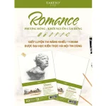Giấy vẽ luyện thi Takeyo Romance dày 110gsm A1/A2/A3/A4 chì, than, màu bột, gouache, poster, sáp dầu, màu chì