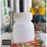 Hộp nhựa nhỏ để đựng màu bột, có nắp đậy màu trong ~ 30ml, 50ml, 90ml, 100ml NEW - Image 6