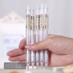 Bút chì kim bấm trong suốt mờ và ngòi chì 0.3mm 0.5mm 0.7mm tiện dụng cho học sinh Sale - Image 8
