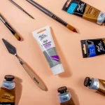 Dung môi pha acrylic MONT MARTE, tạo hiệu ứng lì cho tranh, phủ bảo vệ - Acrylic Medium Matte 75ml/135ml - Image 2